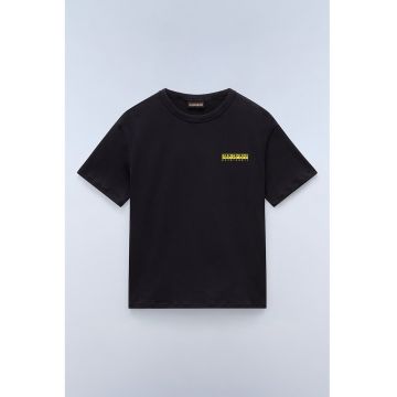 Tricou din bumbac cu imprimeu logo