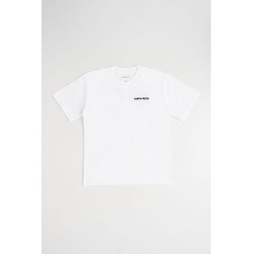 Tricou din bumbac cu logo supradimensionat