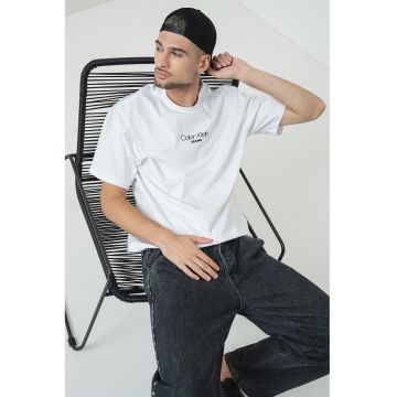 Tricou lejer cu imprimeu logo