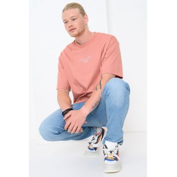 Tricou lejer cu imprimeu logo