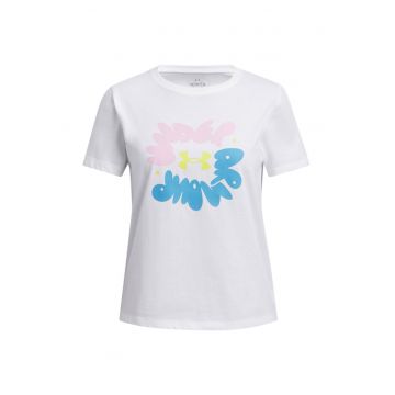 Tricou lejer cu logo Bubble