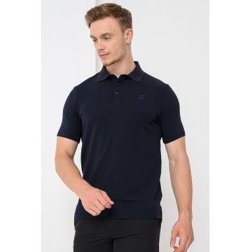 Tricou polo cu detaliu brodat