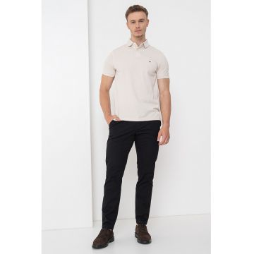 Tricou polo din amestec de bumbac organic