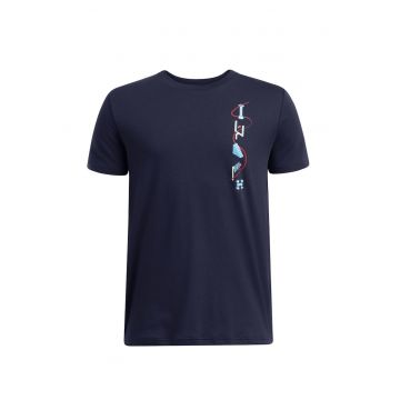 Tricou regular fit cu imprimeu grafic pe spate