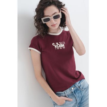 Tricou regular fit cu logo
