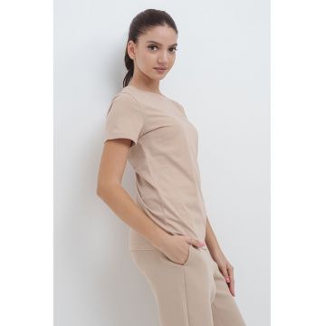 Tricou regular-fit din bumbac cu logo