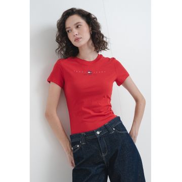 Tricou slim fit din bumbac