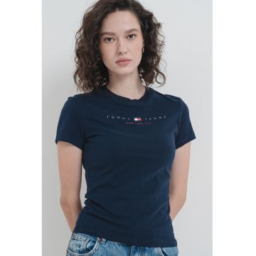 Tricou slim fit din bumbac