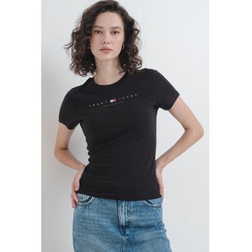 Tricou slim fit din bumbac