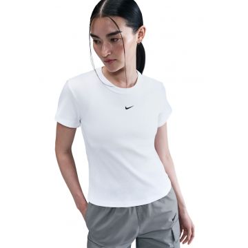 Tricou slim fit striat
