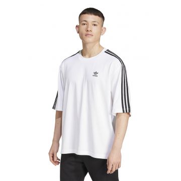 Tricou supradimensionat din bumbac cu detalii logo