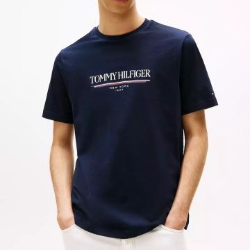 Tricou Tommy Hilfiger BRAND LOVE HILFIGER TEE