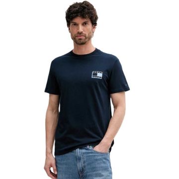 Tricou Tommy Hilfiger TJM SLIM POP COLOR FLAG TEEEXT