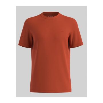 Tricou uni regular fit - cu decolteu la baza gatului