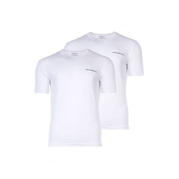 Set de tricouri cu decolteu la baza gatului - 2 piese