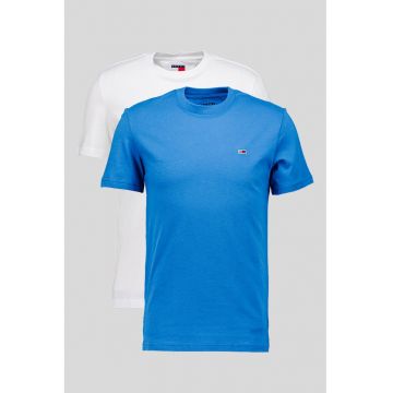 Set de tricouri slim fit din bumbac - 2 piese