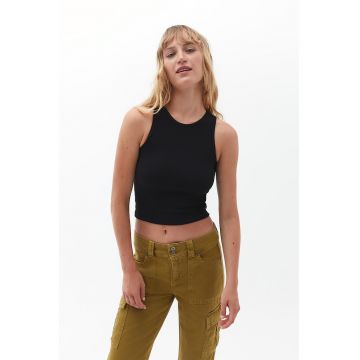 Top crop din amestec de bumbac