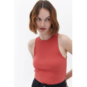 Top crop din amestec de bumbac Top crop din amestec de bumbac