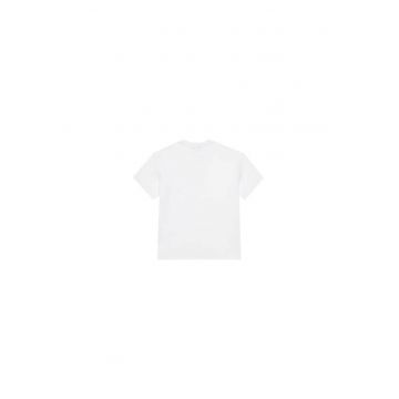 Tricou baieti  3F4JC10NN - Bumbac/In - Alb