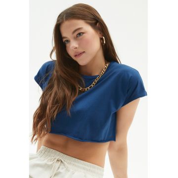 Tricou crop din bumbac