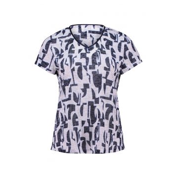 Tricou cu decolteu in V si model