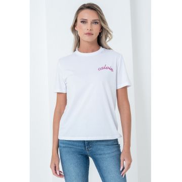 Tricou cu decolteu la baza gatului