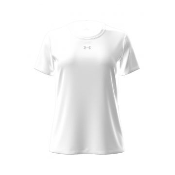 Tricou cu decolteu la baza gatului si logo discret
