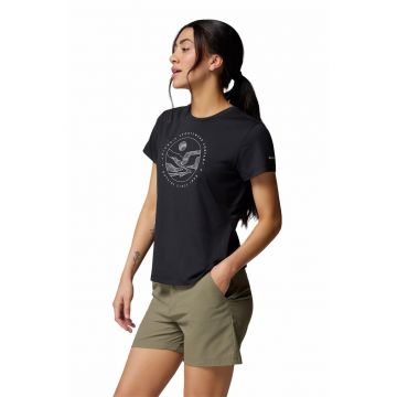 Tricou cu decolteu la baza gatului Sloan Ridge
