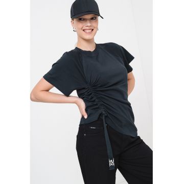 Tricou cu fronseuri Daqua