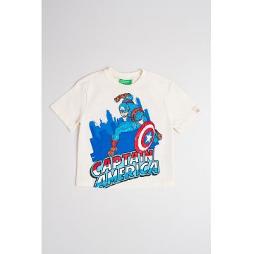 Tricou cu imprimeu cu desene animate