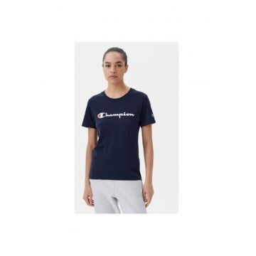 Tricou dama  118090 - Bumbac - Bleumarin