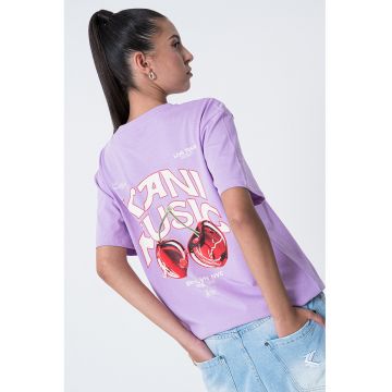 Tricou de bumbac cu imprimeu
