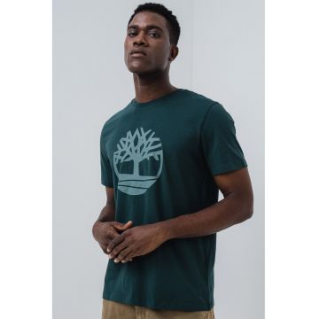 Tricou de bumbac cu imprimeu logo