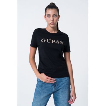 Tricou de bumbac cu imprimeu logo