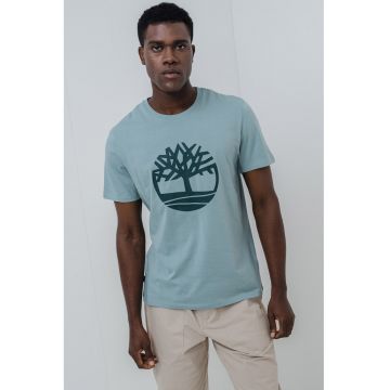 Tricou de bumbac cu imprimeu logo