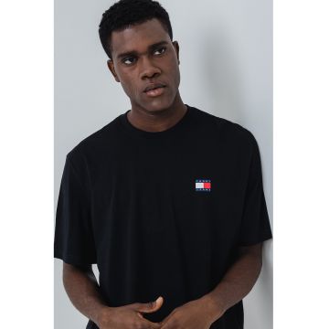 Tricou de bumbac cu imprimeu pe partea din spate