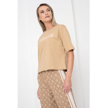 Tricou de bumbac cu logo