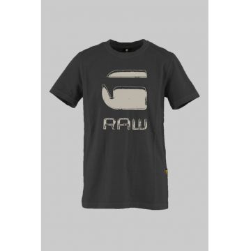 Tricou de bumbac cu logo
