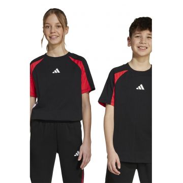 Tricou de bumbac cu maneci raglan