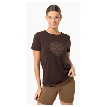 Tricou din amestesc de lana Ornament