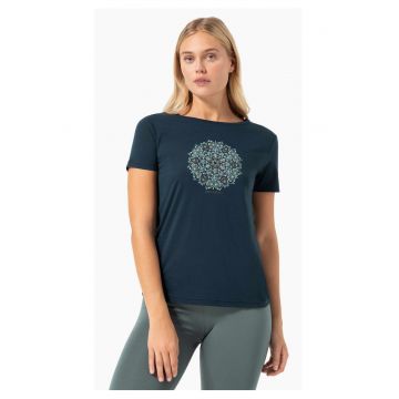 Tricou din amestesc de lana Ornament