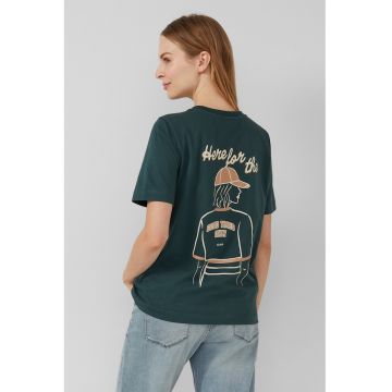 Tricou din bumbac cu design grafic