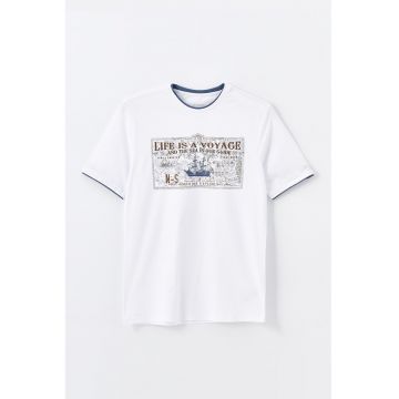 Tricou din bumbac cu imprimeu