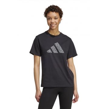 Tricou din bumbac cu imprimeu logo