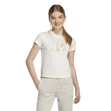 Tricou din bumbac cu imprimeu logo