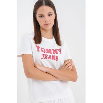 Tricou din bumbac cu imprimeu logo