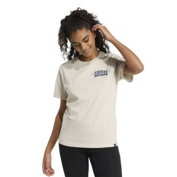 Tricou din bumbac cu imprimeu logo pe piept