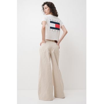 Tricou din bumbac cu imprimeu pe partea din spate