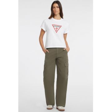Tricou din bumbac cu logo