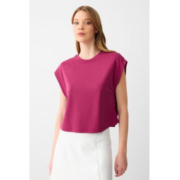 Tricou lejer din amestec de modal